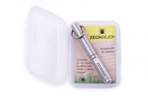 Zeckstick in Verpackung