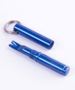 Zeckstick Blau aus Aluminium