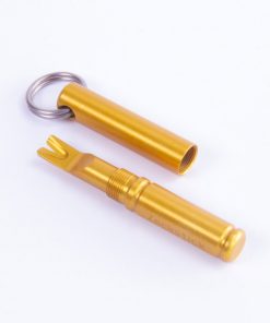 Zeckstick aus Aluminium in Gelb